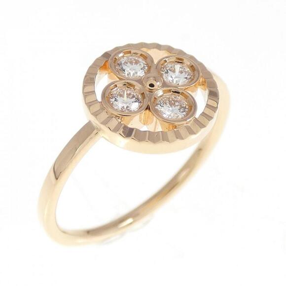 LOUIS VUITTON Rose Gold Monogram Ring - Picture 1 of 5
